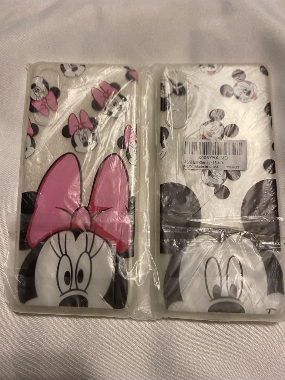 Minnie Mouse Pink Bow Phone Case - Cute Protective Cover